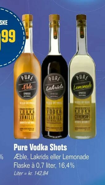 Pure Vodka Shots