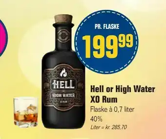Otto Duborg Hell or High Water XO Rum tilbud