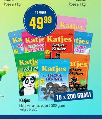 Otto Duborg Katjes tilbud
