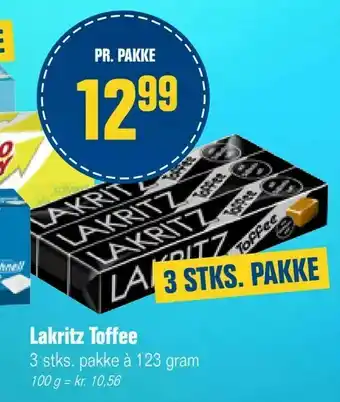 Otto Duborg Lakritz Toffee tilbud