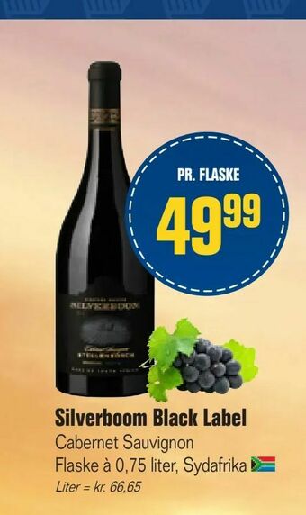 Otto Duborg Silverboom Black Label tilbud