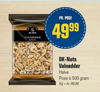 Otto Duborg DK-Nuts Valnødder tilbud