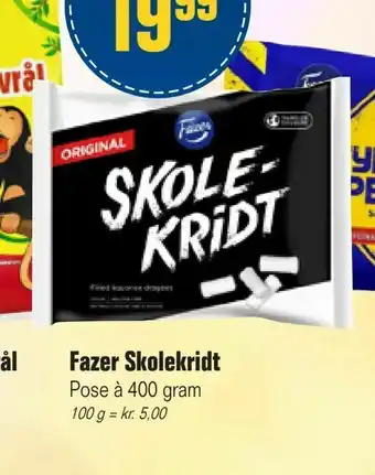 Otto Duborg Fazer Skolekridt tilbud