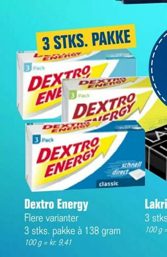 Otto Duborg Dextro Energy tilbud