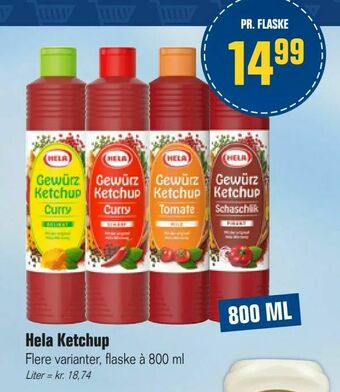 Otto Duborg Hela Ketchup tilbud