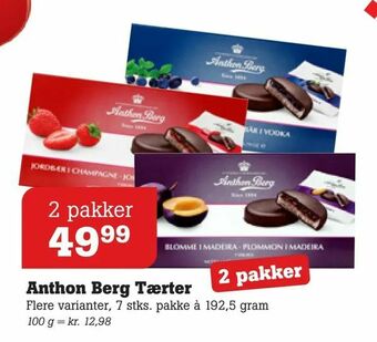 Poetzsch Padborg Anthon Berg Tærter tilbud