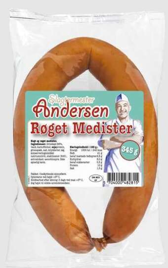 REMA 1000 Røget medister, 345 g tilbud