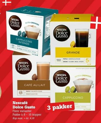 Poetzsch Padborg Nescafé Dolce Gusto tilbud