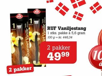 RUF Vaniljestang