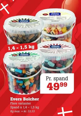 Poetzsch Padborg Evers Bolcher tilbud