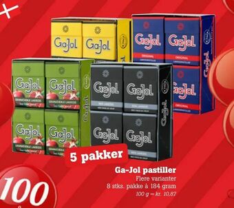 Poetzsch Padborg Ga-Jol pastiller tilbud