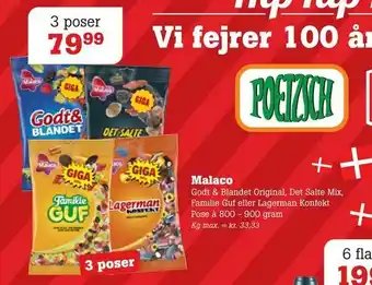 Poetzsch Padborg Malaco tilbud