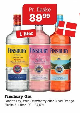 Poetzsch Padborg Finsbury Gin tilbud
