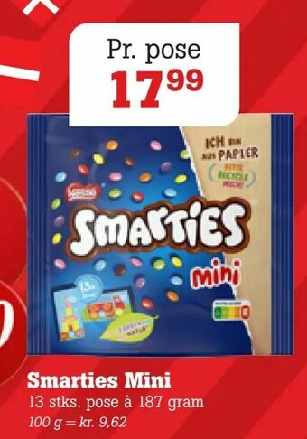 Poetzsch Padborg Smarties Mini tilbud