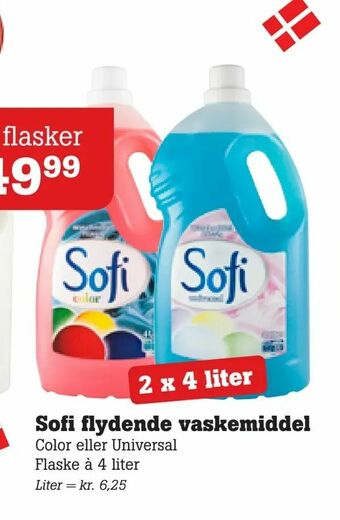 Sofi flydende vaskemiddel