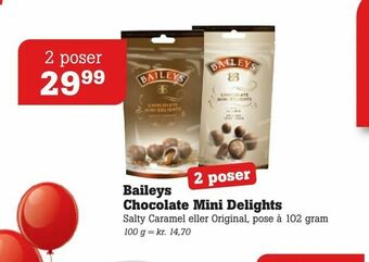 Poetzsch Padborg Baileys Chocolate Mini Delights tilbud