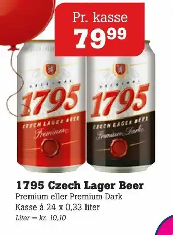 Poetzsch Padborg 1795 Czech Lager Beer tilbud