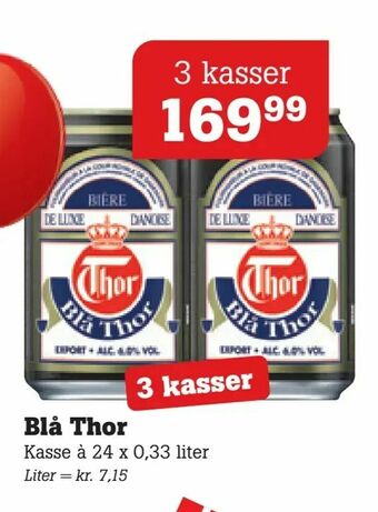 Poetzsch Padborg Blå Thor tilbud