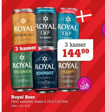 Poetzsch Padborg Royal Beer tilbud