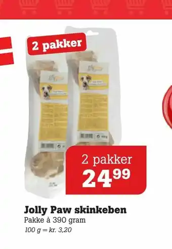 Poetzsch Padborg Jolly Paw skinkeben tilbud