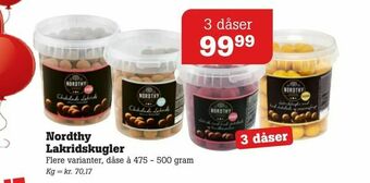 Poetzsch Padborg Nordthy Lakridskugler tilbud