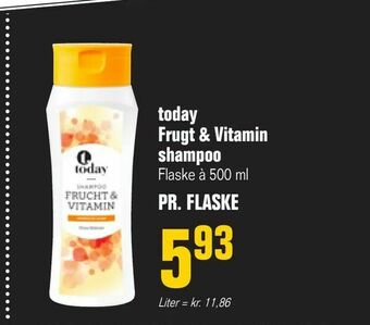 Poetzsch Padborg today Frugt & Vitamin shampoo tilbud