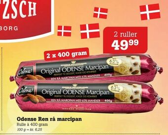 Poetzsch Padborg Odense Ren rå marcipan tilbud