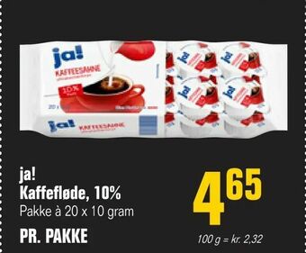 Poetzsch Padborg ja! Kaffefløde, 10% tilbud