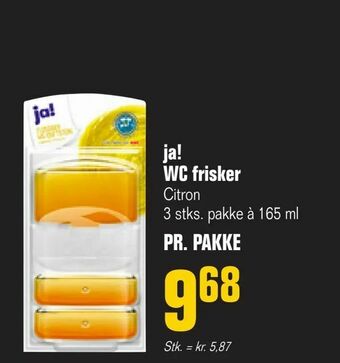 Poetzsch Padborg ja! WC frisker tilbud