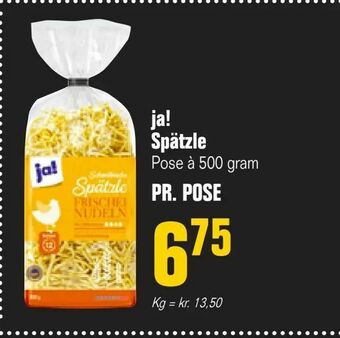 Poetzsch Padborg ja! Spätzle tilbud