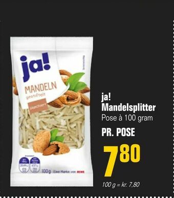 Poetzsch Padborg ja! Mandelsplitter tilbud