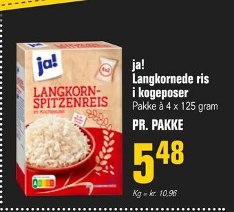 Poetzsch Padborg ja! Langkornede ris i kogeposer tilbud