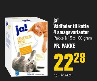 Poetzsch Padborg ja! Vådfoder til katte 4 smagsvarianter tilbud