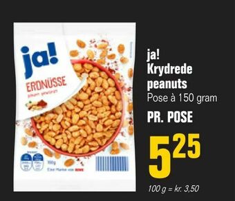 Poetzsch Padborg ja! Krydrede peanuts tilbud