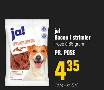 ja! Bacon i strimler