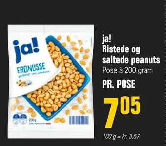 Poetzsch Padborg ja! Ristede og saltede peanuts tilbud