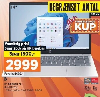 Power 14 bærbar pc tilbud