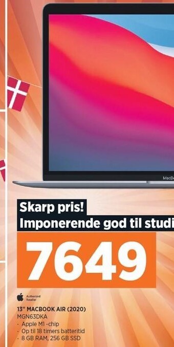 Power 13´´ macbook air (2020) tilbud