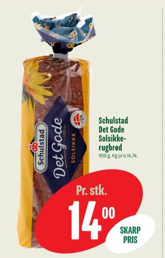 Min Købmand Det gode solsikkerugbrød tilbud