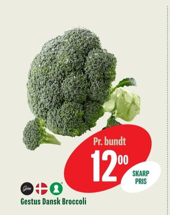 Min Købmand Gestus broccoli tilbud