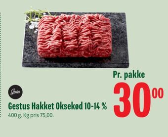Min Købmand Gestus hakket oksekød tilbud