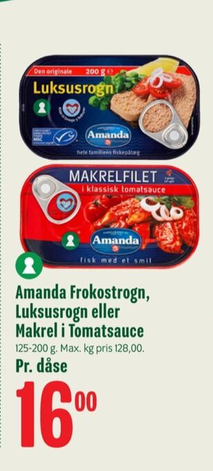 Min Købmand Amanda seafood torskerogn tilbud