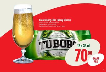 Min Købmand Grøn øl tilbud