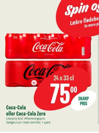 Min Købmand Coca cola cola tilbud