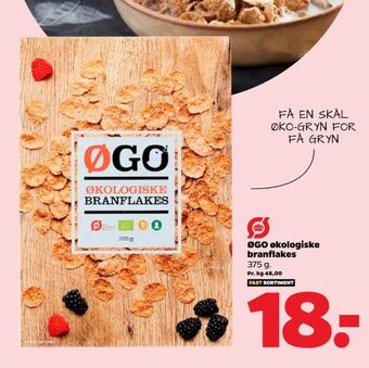 Netto Branflakes morgenmadsprodukt tilbud