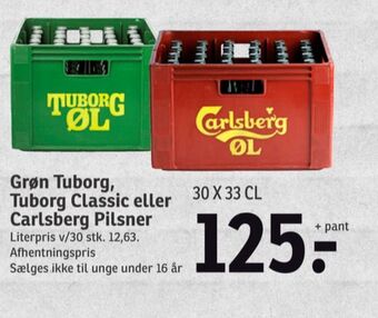 SPAR Grøn øl tilbud