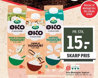 SPAR Arla yoghurt naturel tilbud