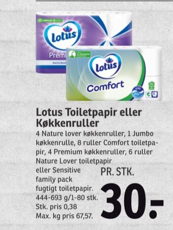 SPAR Nature lover køkkenrulle tilbud