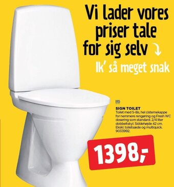 jem & fix SIGN TOILET tilbud