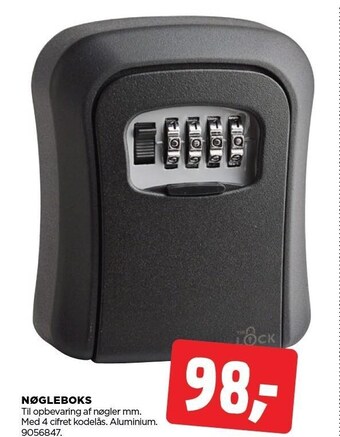 jem & fix Nøgleboks tilbud